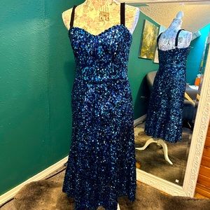 Dress the Population Sequin Dress